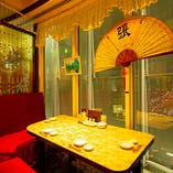 中華のムードを盛り上げるインテリア♪空間にこだわりたいお客様にもきっとご満足いただけるはず！