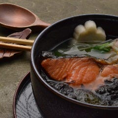 癒．酒．屋 わおん 仙台駅前店_わおん風古代米茶漬け　鮭