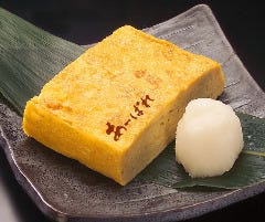 お客様の間で人気なのが、この卵焼き！ あっぱれ特製です♪