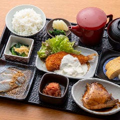 【人気No.1】刺身・南蛮フライ ざこば定食 　1,290円