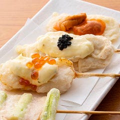 揚げたて！市場の串天ぷら （単品各種）1本132円～