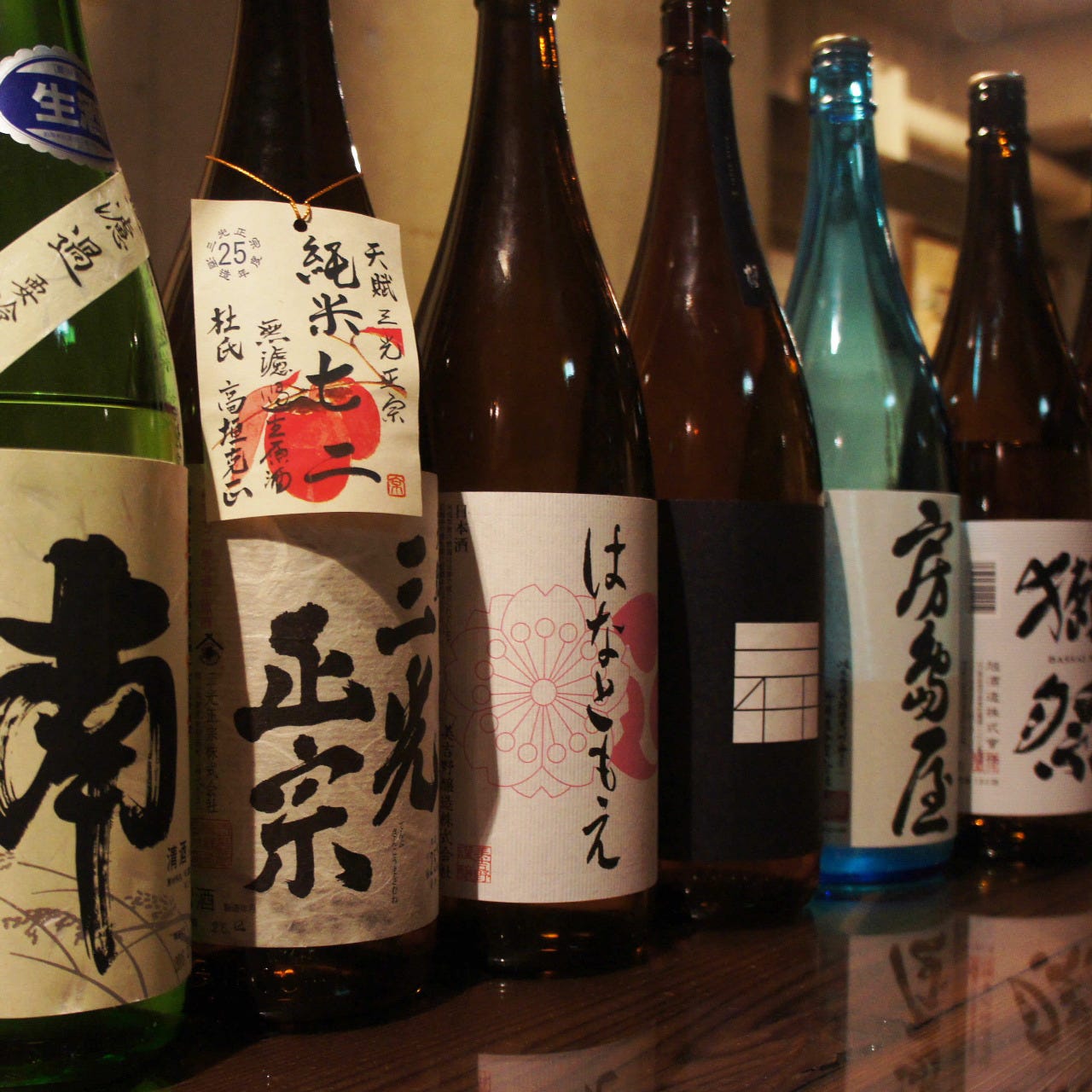日本酒メインの飲み放題が150分！