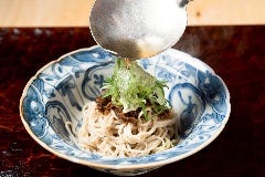 茨城県産駝鳥の手打蕎麦