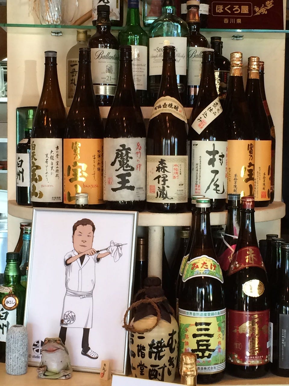 日本酒、焼酎、ワイン他、100種類以上取り揃えております！