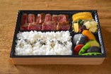 オリーブ牛ステーキ弁当