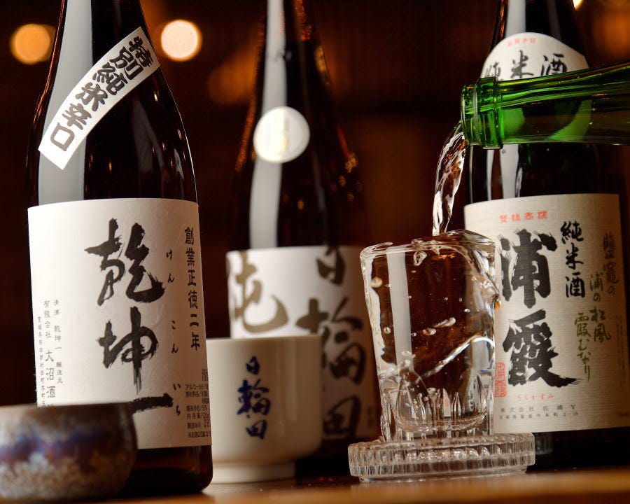 仙台市・仙台駅近くにある居酒屋『仙臺居酒屋 おはな』の日本酒画像