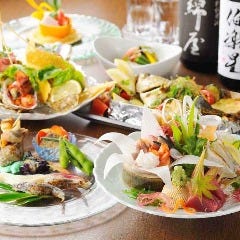 芭蕉コース3,500円2時間飲み放題付き(6,000円）仕上がり