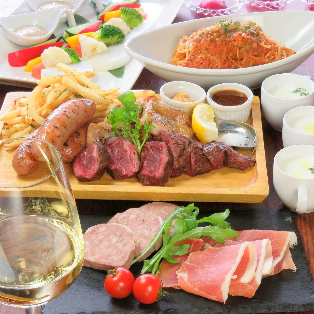 肉バル×ワイン DE ICHIBA 八丁堀店（八丁堀/ステーキ） - 楽天ぐるなび