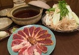 【国産鴨肉使用】冬の鴨せり鍋