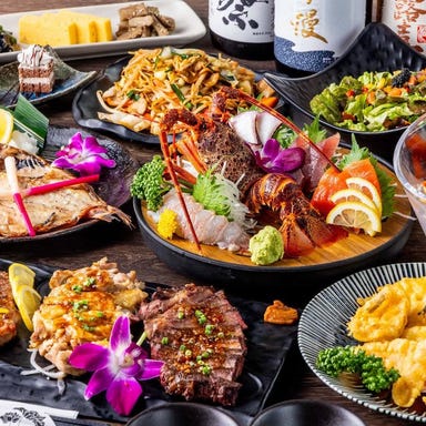 旬和食と海鮮 個室居酒屋 豊楽 新橋本陣_生ビール付■3H飲み放題付『桜宴コース』黒毛和牛ハラミ・本鮪中落ち・鯛めしなど全9品5500円⇒4500円