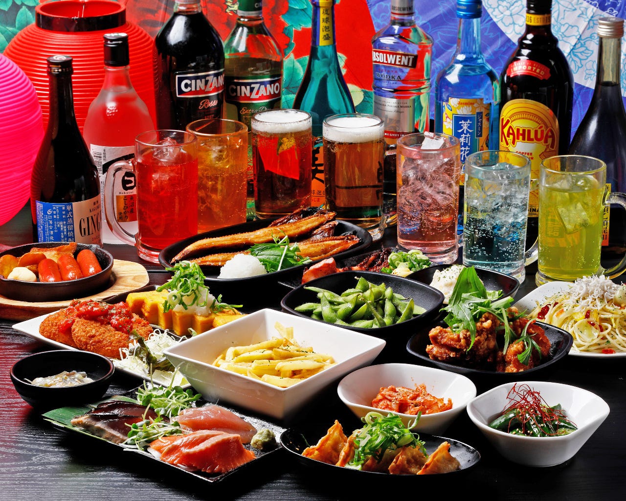 食べ飲み放題 個室居酒屋 絆～KIZUNA～ 3時間食べ飲み放題3000円
