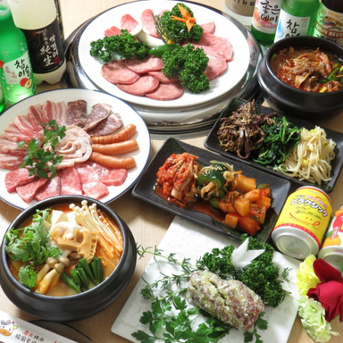 焼肉 民俗村_2時間飲み放題付き 8,000円コース