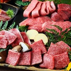 京町家の黒毛和牛一頭買い焼肉 市場小路 木屋町店_【料理のみ】贅沢コース