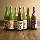 【滋賀の地酒】
鶏料理と相性ぴったりな日本酒を揃えております