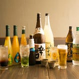 鶏料理と相性抜群な日本酒、焼酎も飲み放題
52種の多彩なドリンクをご堪能いただけます