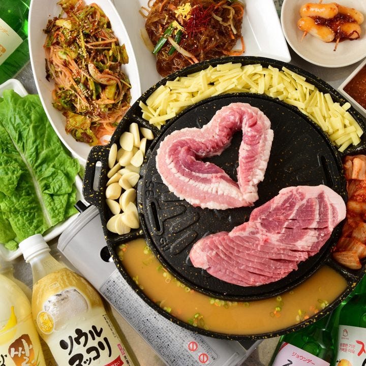 テラス席限定 コッキオ特製 熟成肉 チーズサムギョプサルコース 宴会 飲み会に 飲み放題付 の詳細 タッカンマリ タットリタン コッキオ 上本町 韓国料理その他 ぐるなび
