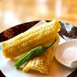 とうもろこしの天麩羅