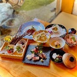 ［お食事のみ］【せせらぎ】会席コース 12,100円(税サ込)&rarr;クーポン利用で9800円