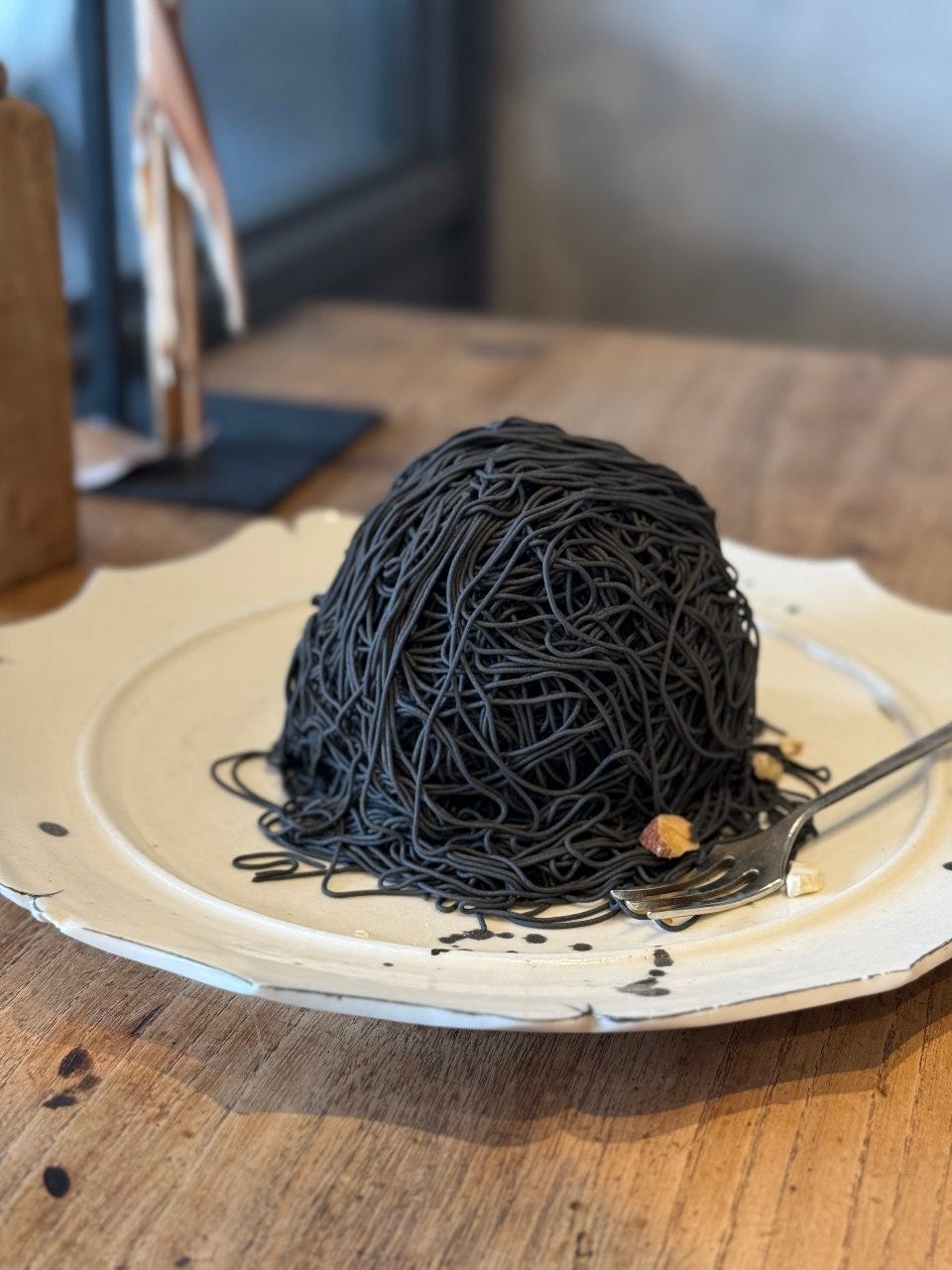 和栗にこだわったモンブランケーキ ROUGH cafe dinning bar_和栗にこだわったモンブランケーキ