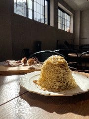 ROUGH cafe dinning bar_季節のモンブランケーキ