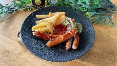 ROUGH cafe dinning bar_ウインナーグリル&ポテト