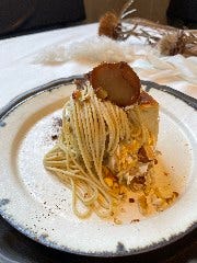 ROUGH cafe dinning bar_モンブランBasqueチーズケーキ