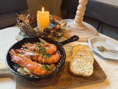ROUGH cafe dinning bar_ディナー限定アヒージョ