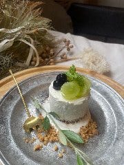 ROUGH cafe dinning bar_レアチーズケーキ