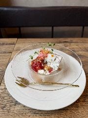 ROUGH cafe dinning bar_自家製カッサータ（アイスケーキ）