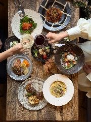 ROUGH cafe dinning bar_＜７品＞　５０0０円ディナーコース「２時間飲み放題つき」