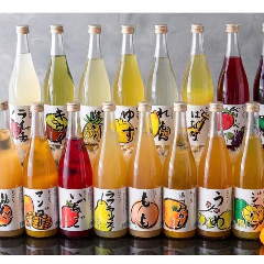 ROUGH cafe dinning bar_北のさくら　幸せ果実にごり酒