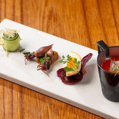 バルスモーク寿燻工房_アミューズ　お通し盛り合わせ