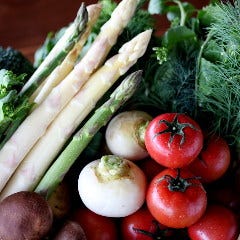 邑南町のとれたて野菜を使用しています。