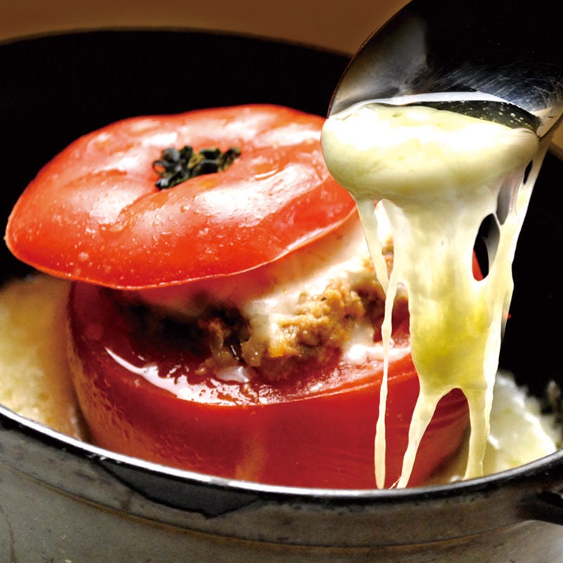 【人気No.1】とろっとろのチーズと挽き肉が新鮮トマトと相性抜群