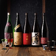 季節の日本酒にこだわる