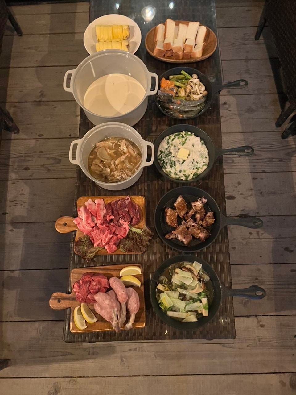 【プレミアムキャンプ飯】コースメニュー