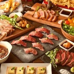 お肉食べ放題×個室 パレット 5種の肉寿司とステーキ 新宿東口店 メニューの画像