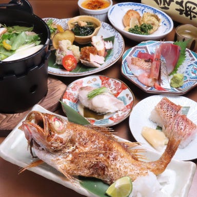 居酒屋 花組_【3,4月】名物のどぐろを贅沢に!お刺身と北陸の旬を楽しむコース(料理のみ)〈全8品〉