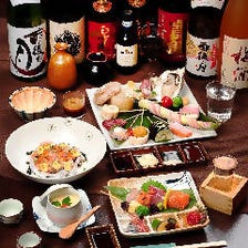 ◇120分飲み放題◇【贅沢《串揚げ》コース<全5品>5,500円】お造り・串揚げ10種・創作料理付！