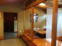 すし処 大敷_カウンターが見える堀こたつ席