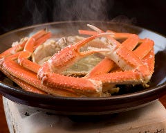 すし処 大敷_かに陶板焼きコース　2名様一組で受け付けます　11/10～11/30