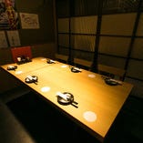 テーブル席半個室（4～6名様）