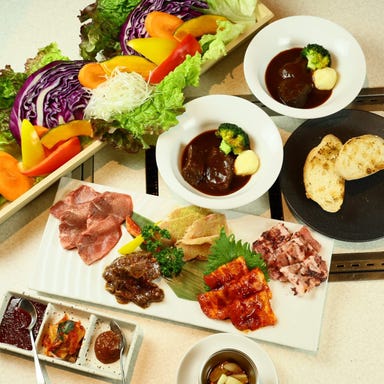 焼肉 GRANDELA BY DRAGON KALBI_【ランチタイム限定】選べる焼肉5種のプチ贅沢ランチ