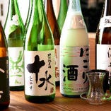 日本酒飲み放題プラン 1時間 1,800円(税込)
