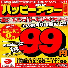 中野で大人数で利用できる居酒屋特集