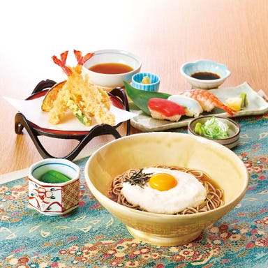 和食麺処サガミ大垣浅草店_とろろそば寿司和膳