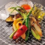 旬野菜のグリル