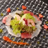 海鮮カルパッチョ