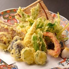 季節の野菜天ぷら盛合わせ