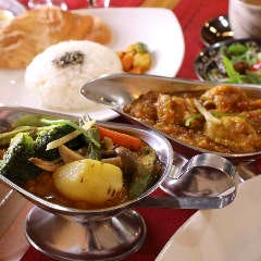 ゴロゴロ具沢山なカレーは食べ応え抜群。